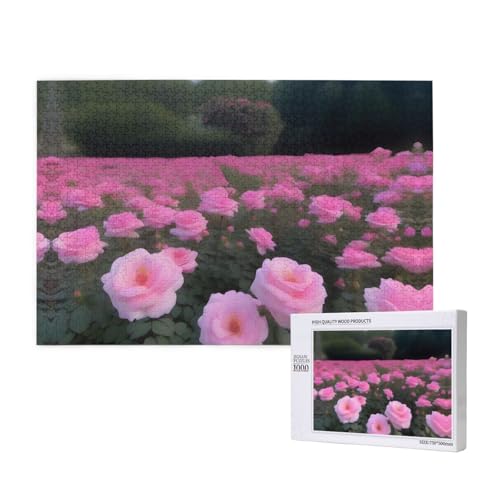 Poezjzw Blooming Moonflower Klassisches Puzzle für Erwachsene, 1000 Teile, Holzpuzzle, moderne Heimdekoration, intellektuelles Spiel, 75 x 50 cm Poezjzw Blooming Moonflower Klassisches Puzzle für Erwachsene, 1000 Teile, Holzpuzzle, moderne Heimdekoration, intellektuelles Spiel, 75 x 50 cm von POEZJZW