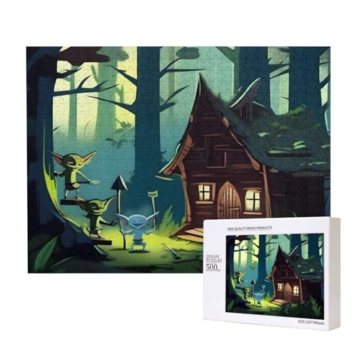 Poezjzw Cheering Gnome Erwachsene Classic Jigsaw 500 Teile Holzpuzzle Moderne Wohnkultur Intellektuelles Spiel 52 X 38CM Poezjzw Cheering Gnome Erwachsene Classic Jigsaw 500 Teile Holzpuzzle Moderne Wohnkultur Intellektuelles Spiel 52 X 38CM von POEZJZW