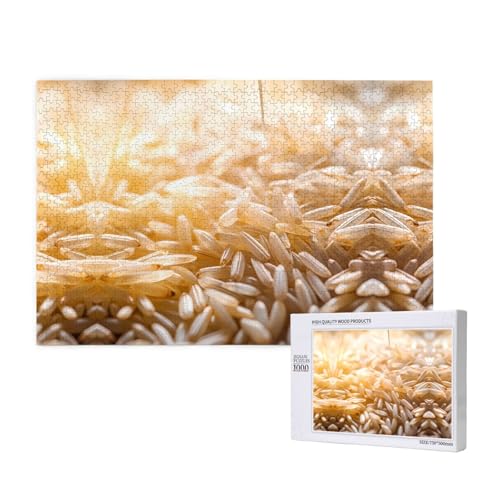 Poezjzw Familien-Puzzles für Erwachsene, 1000 Teile, Holzpuzzle für Familie, Freunde, Heimdekoration, Wandkunst, 75 x 50 cm Poezjzw Familien-Puzzles für Erwachsene, 1000 Teile, Holzpuzzle für Familie, Freunde, Heimdekoration, Wandkunst, 75 x 50 cm von POEZJZW