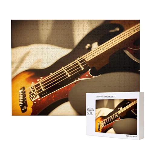 Poezjzw Gitarre Instrumente Erwachsene Classic Jigsaw 500 Teile Holzpuzzle Moderne Wohnkultur Intellektuelles Spiel 52 X 38CM Poezjzw Gitarre Instrumente Erwachsene Classic Jigsaw 500 Teile Holzpuzzle Moderne Wohnkultur Intellektuelles Spiel 52 X 38CM von POEZJZW