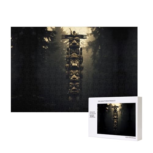 Poezjzw Holzstatuen-Puzzles für Erwachsene, 300 Teile, Holzpuzzle für Familie, Freunde, Heimdekoration, Wandkunst, 15,7 x 27,9 cm Poezjzw Holzstatuen-Puzzles für Erwachsene, 300 Teile, Holzpuzzle für Familie, Freunde, Heimdekoration, Wandkunst, 15,7 x 27,9 cm von POEZJZW