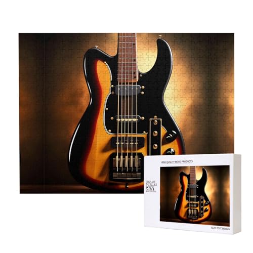 Poezjzw Instrumentalgitarre Erwachsene Classic Jigsaw 500 Teile Holzpuzzle Moderne Wohnkultur Intellektuelles Spiel 52 x 38 cm Poezjzw Instrumentalgitarre Erwachsene Classic Jigsaw 500 Teile Holzpuzzle Moderne Wohnkultur Intellektuelles Spiel 52 x 38 cm von POEZJZW