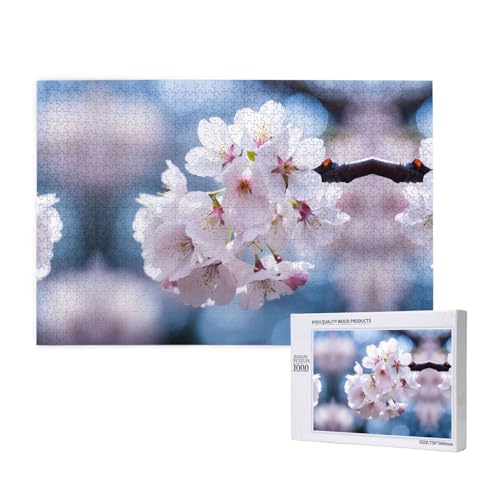 Poezjzw Japanische Nationalblumen-Puzzles für Erwachsene, 1000 Teile, Holzpuzzle für Familie, Freunde, Heimdekoration, Wandkunst, 75 x 50 cm Poezjzw Japanische Nationalblumen-Puzzles für Erwachsene, 1000 Teile, Holzpuzzle für Familie, Freunde, Heimdekoration, Wandkunst, 75 x 50 cm von POEZJZW