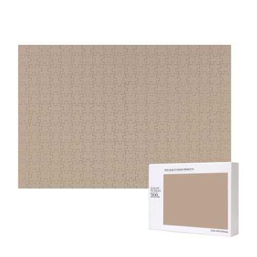 Poezjzw Klassisches Puzzle für Erwachsene, einfarbig, 300 Teile, Holzpuzzle, moderne Heimdekoration, intellektuelles Spiel, 40 x 28 cm, Hellbraun Poezjzw Klassisches Puzzle für Erwachsene, einfarbig, 300 Teile, Holzpuzzle, moderne Heimdekoration, intellektuelles Spiel, 40 x 28 cm, Hellbraun von POEZJZW