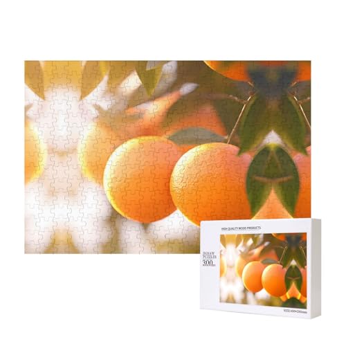 Poezjzw Mandarine Puzzles für Erwachsene, 300 Teile, Holzpuzzle für Familie, Freunde, Heimdekoration, Wandkunst, 15,7 x 27,9 cm Poezjzw Mandarine Puzzles für Erwachsene, 300 Teile, Holzpuzzle für Familie, Freunde, Heimdekoration, Wandkunst, 15,7 x 27,9 cm von POEZJZW