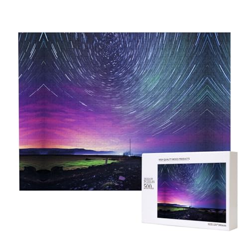 Poezjzw Manifold Puzzles für Erwachsene, 500 Teile, Holzpuzzle für Familie, Freunde, Heimdekoration, Wandkunst, 50 x 38 cm Poezjzw Manifold Puzzles für Erwachsene, 500 Teile, Holzpuzzle für Familie, Freunde, Heimdekoration, Wandkunst, 50 x 38 cm von POEZJZW