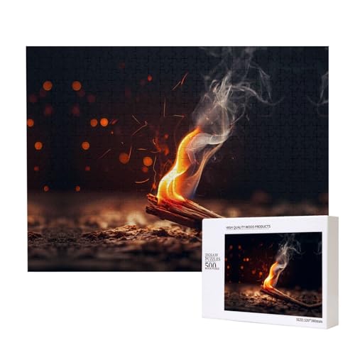 Poezjzw Match Puzzles für Erwachsene, 500 Teile, Holzpuzzle für Familie, Freunde, Heimdekoration, Wandkunst, 50 x 38 cm Poezjzw Match Puzzles für Erwachsene, 500 Teile, Holzpuzzle für Familie, Freunde, Heimdekoration, Wandkunst, 50 x 38 cm von POEZJZW