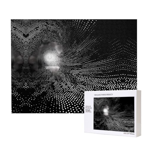 Poezjzw Mosaik-Puzzles für Erwachsene, 500 Teile, Holzpuzzle für Familie, Freunde, Heimdekoration, Wandkunst, 50 x 38 cm Poezjzw Mosaik-Puzzles für Erwachsene, 500 Teile, Holzpuzzle für Familie, Freunde, Heimdekoration, Wandkunst, 50 x 38 cm von POEZJZW