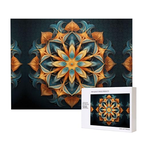Poezjzw Motiv-Puzzles für Erwachsene, 500 Teile, Holzpuzzle für Familie, Freunde, Heimdekoration, Wandkunst, 50 x 38 cm Poezjzw Motiv-Puzzles für Erwachsene, 500 Teile, Holzpuzzle für Familie, Freunde, Heimdekoration, Wandkunst, 50 x 38 cm von POEZJZW