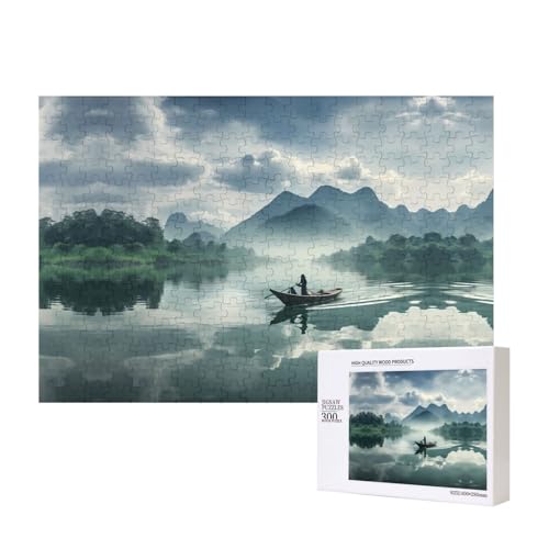 Poezjzw Mt Guilin in Guangxi-Puzzles für Erwachsene, 300 Teile, Holzpuzzle für Familie, Freunde, Heimdekoration, Wandkunst, 15,7 x 27,9 cm Poezjzw Mt Guilin in Guangxi-Puzzles für Erwachsene, 300 Teile, Holzpuzzle für Familie, Freunde, Heimdekoration, Wandkunst, 15,7 x 27,9 cm von POEZJZW