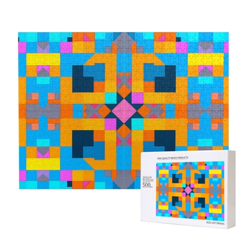 Poezjzw Numerisches Puzzle für Erwachsene, 500 Teile, Holzpuzzle für Familie, Freunde, Heimdekoration, Wandkunst, 500 x 38 cm Poezjzw Numerisches Puzzle für Erwachsene, 500 Teile, Holzpuzzle für Familie, Freunde, Heimdekoration, Wandkunst, 500 x 38 cm von POEZJZW