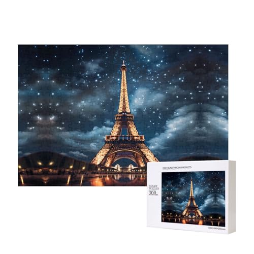 Poezjzw Paris Tower Puzzles für Erwachsene, 300 Teile, Holzpuzzle für Familie, Freunde, Heimdekoration, Wandkunst, 15,7 x 27,9 cm Poezjzw Paris Tower Puzzles für Erwachsene, 300 Teile, Holzpuzzle für Familie, Freunde, Heimdekoration, Wandkunst, 15,7 x 27,9 cm von POEZJZW