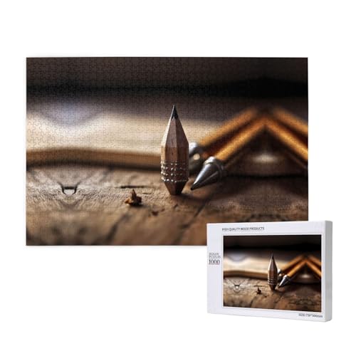 Poezjzw Pin-Puzzles für Erwachsene, 1000 Teile, Holzpuzzle für Familie, Freunde, Heimdekoration, Wandkunst, 75 x 50 cm Poezjzw Pin-Puzzles für Erwachsene, 1000 Teile, Holzpuzzle für Familie, Freunde, Heimdekoration, Wandkunst, 75 x 50 cm von POEZJZW