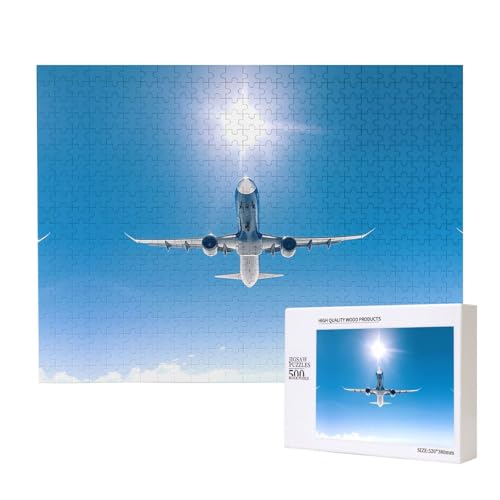 Poezjzw Planes Puzzles für Erwachsene, 500 Teile, Holzpuzzle für Familie, Freunde, Heimdekoration, Wandkunst, 50 x 38 cm Poezjzw Planes Puzzles für Erwachsene, 500 Teile, Holzpuzzle für Familie, Freunde, Heimdekoration, Wandkunst, 50 x 38 cm von POEZJZW