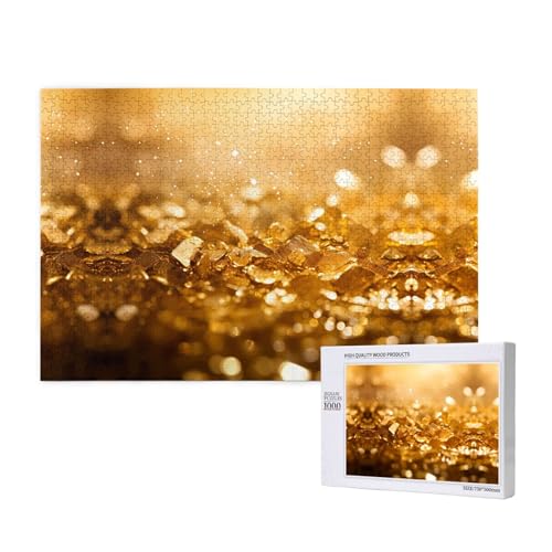 Poezjzw Platinum Puzzles für Erwachsene, 1000 Teile, Holzpuzzle für Familie, Freunde, Heimdekoration, Wandkunst, 75 x 50 cm Poezjzw Platinum Puzzles für Erwachsene, 1000 Teile, Holzpuzzle für Familie, Freunde, Heimdekoration, Wandkunst, 75 x 50 cm von POEZJZW