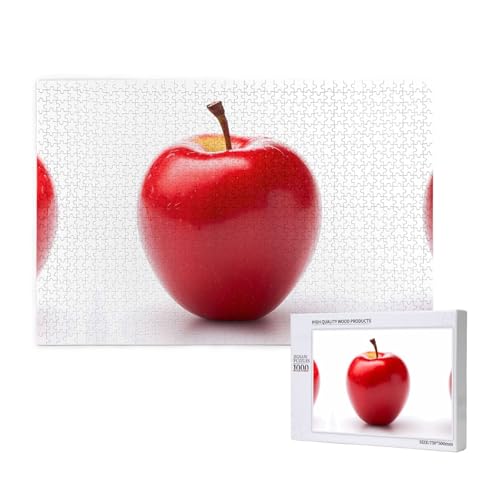 Poezjzw Puzzle mit roten Früchten für Erwachsene, 1000 Teile, Holzpuzzle für Familie, Freunde, Heimdekoration, Wandkunst, 75 x 50 cm Poezjzw Puzzle mit roten Früchten für Erwachsene, 1000 Teile, Holzpuzzle für Familie, Freunde, Heimdekoration, Wandkunst, 75 x 50 cm von POEZJZW