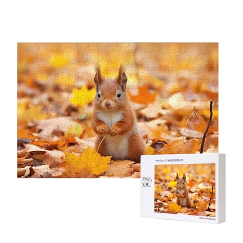 Poezjzw Puzzles für Erwachsene, 300 Teile, geeignet für Familienfreizeit und Verbesserung der praktischen Fähigkeit, Eichhörnchen, Futtersuche für Lebensmittel Poezjzw Puzzles für Erwachsene, 300 Teile, geeignet für Familienfreizeit und Verbesserung der praktischen Fähigkeit, Eichhörnchen, Futtersuche für Lebensmittel von POEZJZW