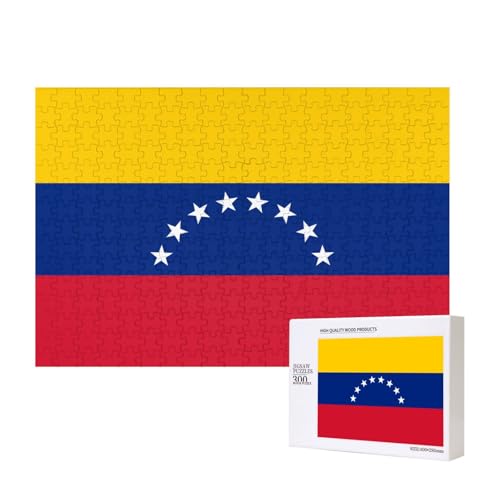 Poezjzw Puzzles für Erwachsene, 300 Teile, geeignet für Familienfreizeit und Verbesserung der praktischen Fähigkeit, Flagge von Venezuela Muster Poezjzw Puzzles für Erwachsene, 300 Teile, geeignet für Familienfreizeit und Verbesserung der praktischen Fähigkeit, Flagge von Venezuela Muster von POEZJZW