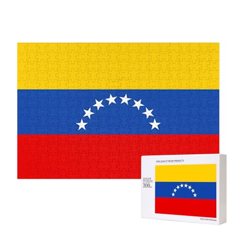 Poezjzw Puzzles für Erwachsene, 300 Teile, geeignet für Familienfreizeit und Verbesserung der praktischen Fähigkeit, Flagge von Venezuela Muster Poezjzw Puzzles für Erwachsene, 300 Teile, geeignet für Familienfreizeit und Verbesserung der praktischen Fähigkeit, Flagge von Venezuela Muster von POEZJZW