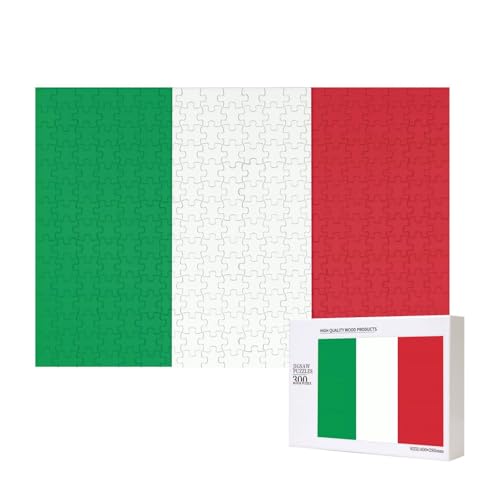 Poezjzw Puzzles für Erwachsene, 300 Teile, geeignet für Familienfreizeit und Verbesserung der praktischen Fähigkeit, Italien-Flaggenmuster Poezjzw Puzzles für Erwachsene, 300 Teile, geeignet für Familienfreizeit und Verbesserung der praktischen Fähigkeit, Italien-Flaggenmuster von POEZJZW
