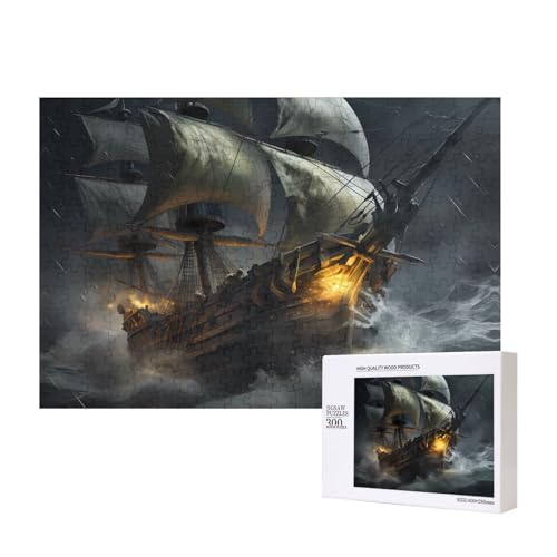 Poezjzw Puzzles für Erwachsene, 300 Teile, geeignet für Familienfreizeit und Verbesserung der praktischen Fähigkeit, Segelboot auf dem Meer Muster Poezjzw Puzzles für Erwachsene, 300 Teile, geeignet für Familienfreizeit und Verbesserung der praktischen Fähigkeit, Segelboot auf dem Meer Muster von POEZJZW