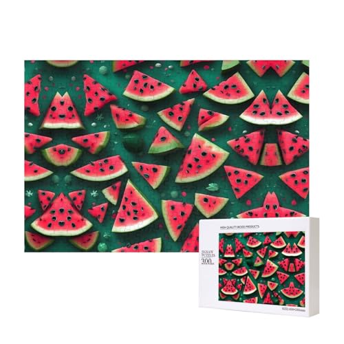 Poezjzw Puzzles für Erwachsene, 300 Teile, geeignet für Familienfreizeit und Verbesserung der praktischen Fähigkeit, Traum-Wassermelonenmuster Poezjzw Puzzles für Erwachsene, 300 Teile, geeignet für Familienfreizeit und Verbesserung der praktischen Fähigkeit, Traum-Wassermelonenmuster von POEZJZW