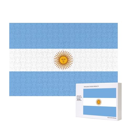 Poezjzw Puzzles für Erwachsene, 300 Teile, geeignet für Familienfreizeit und Verbesserung der praktischen Fähigkeit, argentinisches Flaggenmuster Poezjzw Puzzles für Erwachsene, 300 Teile, geeignet für Familienfreizeit und Verbesserung der praktischen Fähigkeit, argentinisches Flaggenmuster von POEZJZW