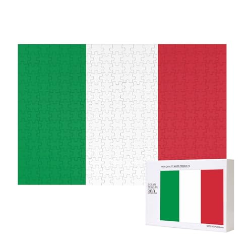 Poezjzw Puzzles für Erwachsene, 300 Teile, geeignet für Familienfreizeit und Verbesserung der praktischen Fähigkeit, italienisches Flaggenmuster Poezjzw Puzzles für Erwachsene, 300 Teile, geeignet für Familienfreizeit und Verbesserung der praktischen Fähigkeit, italienisches Flaggenmuster von POEZJZW