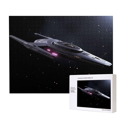 Poezjzw Puzzles für Erwachsene, 500 Teile, geeignet für Familienfreizeit und Verbesserung der praktischen Fähigkeit, Sci-Fi-Raumschiff-Muster Poezjzw Puzzles für Erwachsene, 500 Teile, geeignet für Familienfreizeit und Verbesserung der praktischen Fähigkeit, Sci-Fi-Raumschiff-Muster von POEZJZW