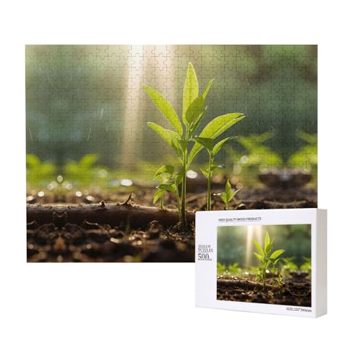 Poezjzw Spargel-Puzzles für Erwachsene, 500 Teile, Holzpuzzle für Familie, Freunde, Heimdekoration, Wandkunst, 50 x 38 cm Poezjzw Spargel-Puzzles für Erwachsene, 500 Teile, Holzpuzzle für Familie, Freunde, Heimdekoration, Wandkunst, 50 x 38 cm von POEZJZW