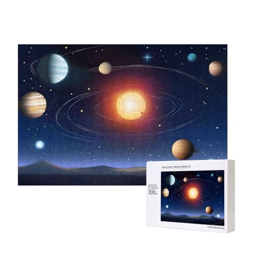 Poezjzw Sternenhimmel Erwachsenen-Puzzle, klassisches Puzzle, 300 Teile, Holzpuzzle, moderne Wohnkultur, intellektuelles Spiel, 40 x 28 cm Poezjzw Sternenhimmel Erwachsenen-Puzzle, klassisches Puzzle, 300 Teile, Holzpuzzle, moderne Wohnkultur, intellektuelles Spiel, 40 x 28 cm von POEZJZW
