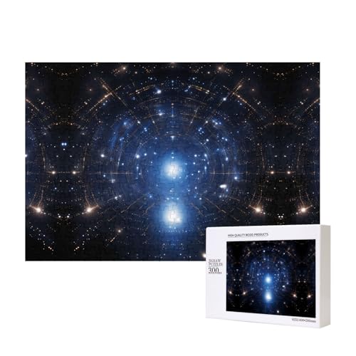 Poezjzw Sternenhimmel-Puzzles für Erwachsene, 300 Teile, Holzpuzzle für Familie, Freunde, Heimdekoration, Wandkunst, 15,7 x 27,9 cm Poezjzw Sternenhimmel-Puzzles für Erwachsene, 300 Teile, Holzpuzzle für Familie, Freunde, Heimdekoration, Wandkunst, 15,7 x 27,9 cm von POEZJZW