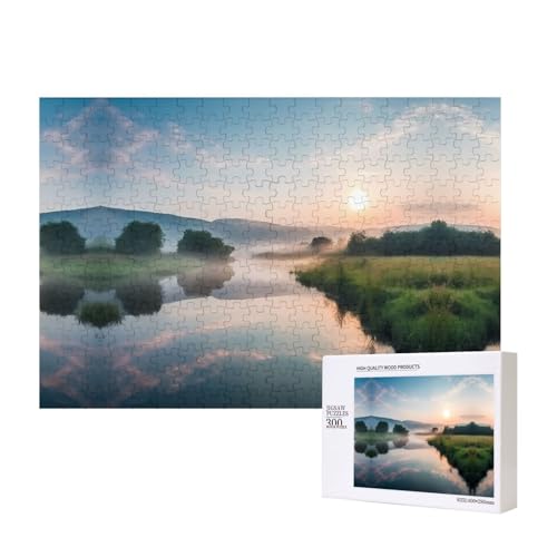 Poezjzw Streams Puzzles für Erwachsene, 300 Teile, Holzpuzzle für Familie, Freunde, Heimdekoration, Wandkunst, 15,7 x 27,9 cm Poezjzw Streams Puzzles für Erwachsene, 300 Teile, Holzpuzzle für Familie, Freunde, Heimdekoration, Wandkunst, 15,7 x 27,9 cm von POEZJZW