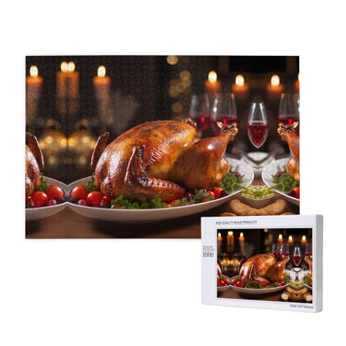 Poezjzw Türkei-Puzzles für Erwachsene, 1000 Teile, Holzpuzzle für Familie, Freunde, Heimdekoration, Wandkunst, 75 x 50 cm Poezjzw Türkei-Puzzles für Erwachsene, 1000 Teile, Holzpuzzle für Familie, Freunde, Heimdekoration, Wandkunst, 75 x 50 cm von POEZJZW