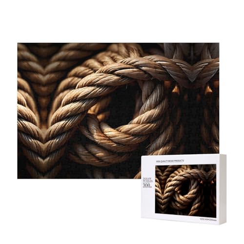 Poezjzw Twine Puzzles für Erwachsene, 300 Teile, Holzpuzzle für Familie, Freunde, Heimdekoration, Wandkunst, 15,7 x 27,9 cm Poezjzw Twine Puzzles für Erwachsene, 300 Teile, Holzpuzzle für Familie, Freunde, Heimdekoration, Wandkunst, 15,7 x 27,9 cm von POEZJZW