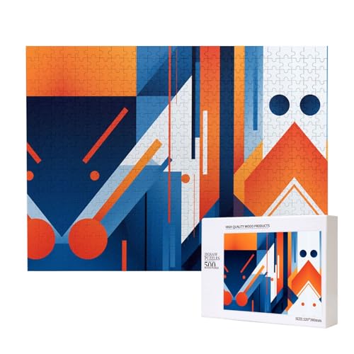 Poezjzw Vektor-Puzzles für Erwachsene, Holzpuzzle für Familie, Freunde, Heimdekoration, Wandkunst, 500 x 38 cm Poezjzw Vektor-Puzzles für Erwachsene, Holzpuzzle für Familie, Freunde, Heimdekoration, Wandkunst, 500 x 38 cm von POEZJZW