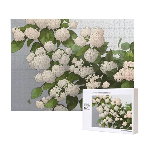 Poezjzw Viburnum Blackhaw Klassisches Puzzle für Erwachsene, 500 Teile, Holzpuzzle, moderne Wohnkultur, intellektuelles Spiel, 52 x 38 cm Poezjzw Viburnum Blackhaw Klassisches Puzzle für Erwachsene, 500 Teile, Holzpuzzle, moderne Wohnkultur, intellektuelles Spiel, 52 x 38 cm von POEZJZW