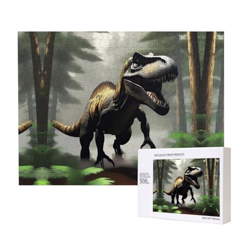 Poezjzw Wandering Dinosaurier Erwachsene Classic Jigsaw 500 Teile Holzpuzzle Moderne Wohnkultur Intellektuelles Spiel 52 X 38CM Poezjzw Wandering Dinosaurier Erwachsene Classic Jigsaw 500 Teile Holzpuzzle Moderne Wohnkultur Intellektuelles Spiel 52 X 38CM von POEZJZW