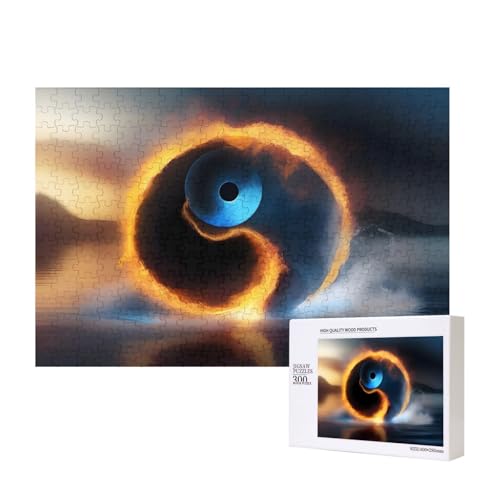 Poezjzw Water And Fire Tai Chi Klassisches Puzzle für Erwachsene, 300 Teile, Holzpuzzle, moderne Wohnkultur, intellektuelles Spiel, 40 x 28 cm Poezjzw Water And Fire Tai Chi Klassisches Puzzle für Erwachsene, 300 Teile, Holzpuzzle, moderne Wohnkultur, intellektuelles Spiel, 40 x 28 cm von POEZJZW