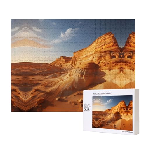 Poezjzw Yadan Puzzles für Erwachsene, 500 Teile, Holzpuzzle für Familie, Freunde, Heimdekoration, Wandkunst, 50 x 38 cm Poezjzw Yadan Puzzles für Erwachsene, 500 Teile, Holzpuzzle für Familie, Freunde, Heimdekoration, Wandkunst, 50 x 38 cm von POEZJZW
