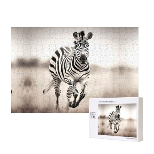 Poezjzw Zebra Laufpuzzle für Erwachsene, 300 Teile, Holzpuzzle für Familie, Freunde, Heimdekoration, Wandkunst, 15,7 x 27,9 cm Poezjzw Zebra Laufpuzzle für Erwachsene, 300 Teile, Holzpuzzle für Familie, Freunde, Heimdekoration, Wandkunst, 15,7 x 27,9 cm von POEZJZW