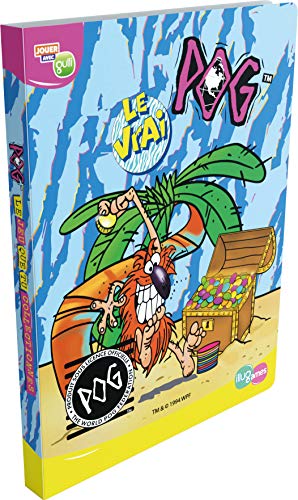 POG, L'Original – Vintage Edition – Ordnungsmappe + 1 POG gratis – Asmodee – Spielspaß von POG
