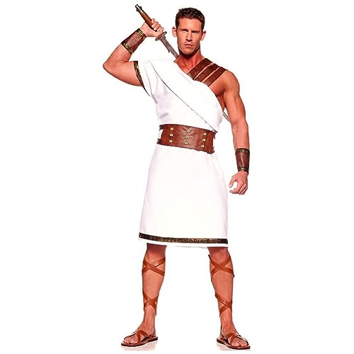 POIUIYQA Caesar Kostüm Paar Herren Römer Kostüm, Griechischer Gott Kostüm Herren Zeus Kostüm Fasching Pharao Ägypter Kostüm Halloween Griechischer König Kostüm Herren Karneval POIUIYQA Caesar Kostüm Paar Herren Römer Kostüm, Griechischer Gott Kostüm Herren Zeus Kostüm Fasching Pharao Ägypter Kostüm Halloween Griechischer König Kostüm Herren Karneval von POIUIYQA