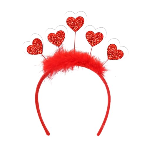 POIUIYQA Rote Herz Haarreif Glitter Rot Haarband Haarbügel Haarschmuck Valentinstag Liebe Herz Haarreifen Partyzubehör für Mädchen Frauen Hochzeit Karneval Weihnachten Halloween Party Dekoration POIUIYQA Rote Herz Haarreif Glitter Rot Haarband Haarbügel Haarschmuck Valentinstag Liebe Herz Haarreifen Partyzubehör für Mädchen Frauen Hochzeit Karneval Weihnachten Halloween Party Dekoration von POIUIYQA