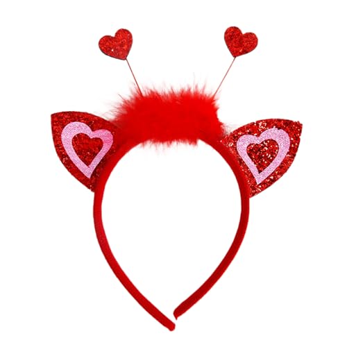 POIUIYQA Rote Herz Haarreif Glitter Rot Haarband Haarbügel Haarschmuck Valentinstag Liebe Herz Haarreifen Partyzubehör für Mädchen Frauen Hochzeit Karneval Weihnachten Halloween Party Dekoration POIUIYQA Rote Herz Haarreif Glitter Rot Haarband Haarbügel Haarschmuck Valentinstag Liebe Herz Haarreifen Partyzubehör für Mädchen Frauen Hochzeit Karneval Weihnachten Halloween Party Dekoration von POIUIYQA