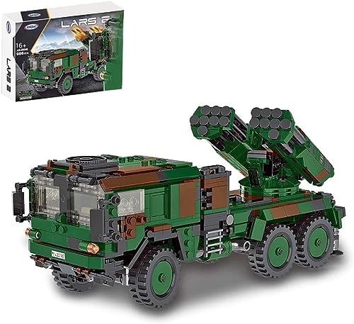 Technik Panzer Bausteine Modell, 986 Teile Militär Panzer Bausteine Konstruktionsspielzeug, Army Panzer Militär Panzer Modellbausatz Panzer Bausatz Spielzeug kompatibel mit Lego Technik von POIWEYR