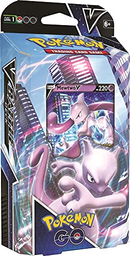 Pokémon TCG Pokémon GO Mewtwo V Battle Deck, ab 6 Jahren (60 Karten, bereit zum Spielen) von POKEMON JUEGO DE CARTAS