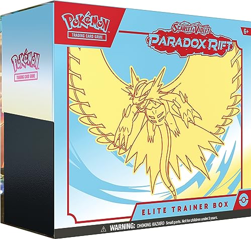 Pokemon TCG: Scarlet and Violet: PARADOX RIFT: Elite Trainer Box - Roaring Moon von Pokémon
