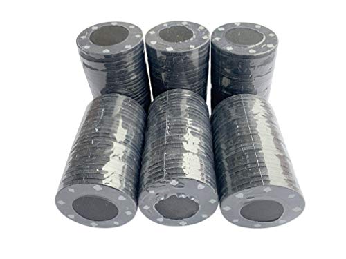 150 x passende Poker-Chips oder Mix (schwarz) von POKER CHIP SHOP