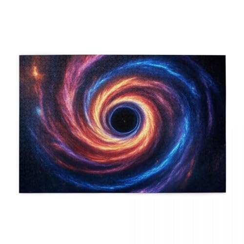 Buntes Wirbeluniversum Holzpuzzles 1000 Teile perfekt für Game Nights Geschicklichkeitsspiel für die ganze Familie Raumdekoration Buntes Wirbeluniversum Holzpuzzles 1000 Teile perfekt für Game Nights Geschicklichkeitsspiel für die ganze Familie Raumdekoration von POKXAEU